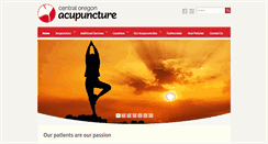 Desktop Screenshot of centraloregonacupuncture.com